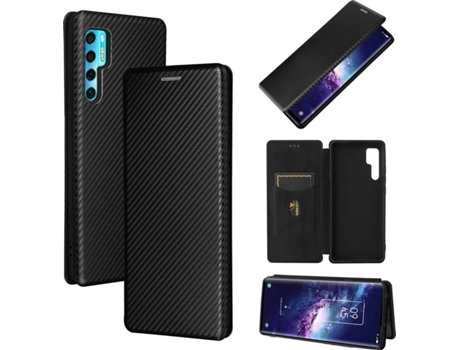 Carcasa TCL 20 PRO-5G Tough Carbon Negro
