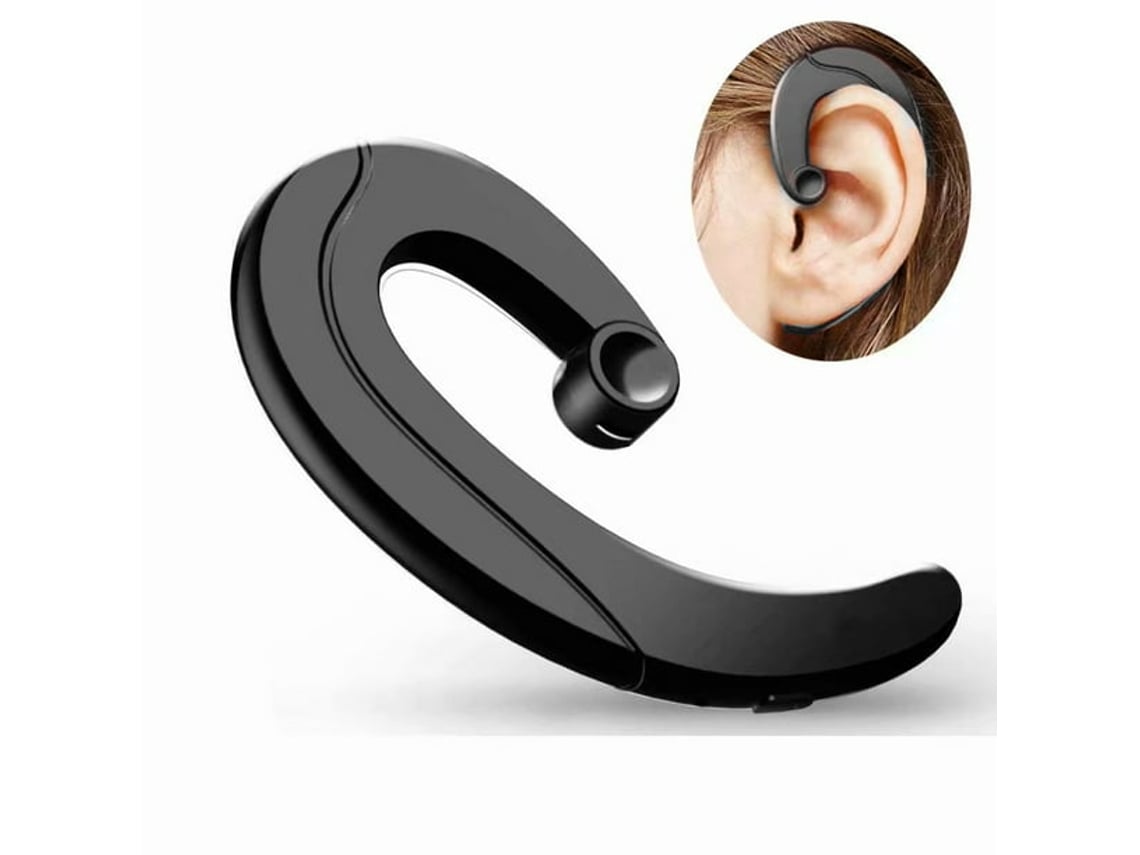 Kit Manos Libres Bluetooth SAMURIIRON Gancho invisible inalámbrico para una  sola oreja con micrófono 