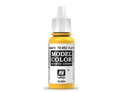 Pintura Acrílica Mate 17 Ml ACRYLICOS VALLEJO 953 Amarillo Mate Rlm04