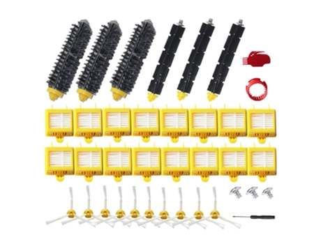 Kit de repuesto de accesorios compatibles para Roomba 700 Series 760 770 780 790 cepillo lateral para aspiradora, filtro
