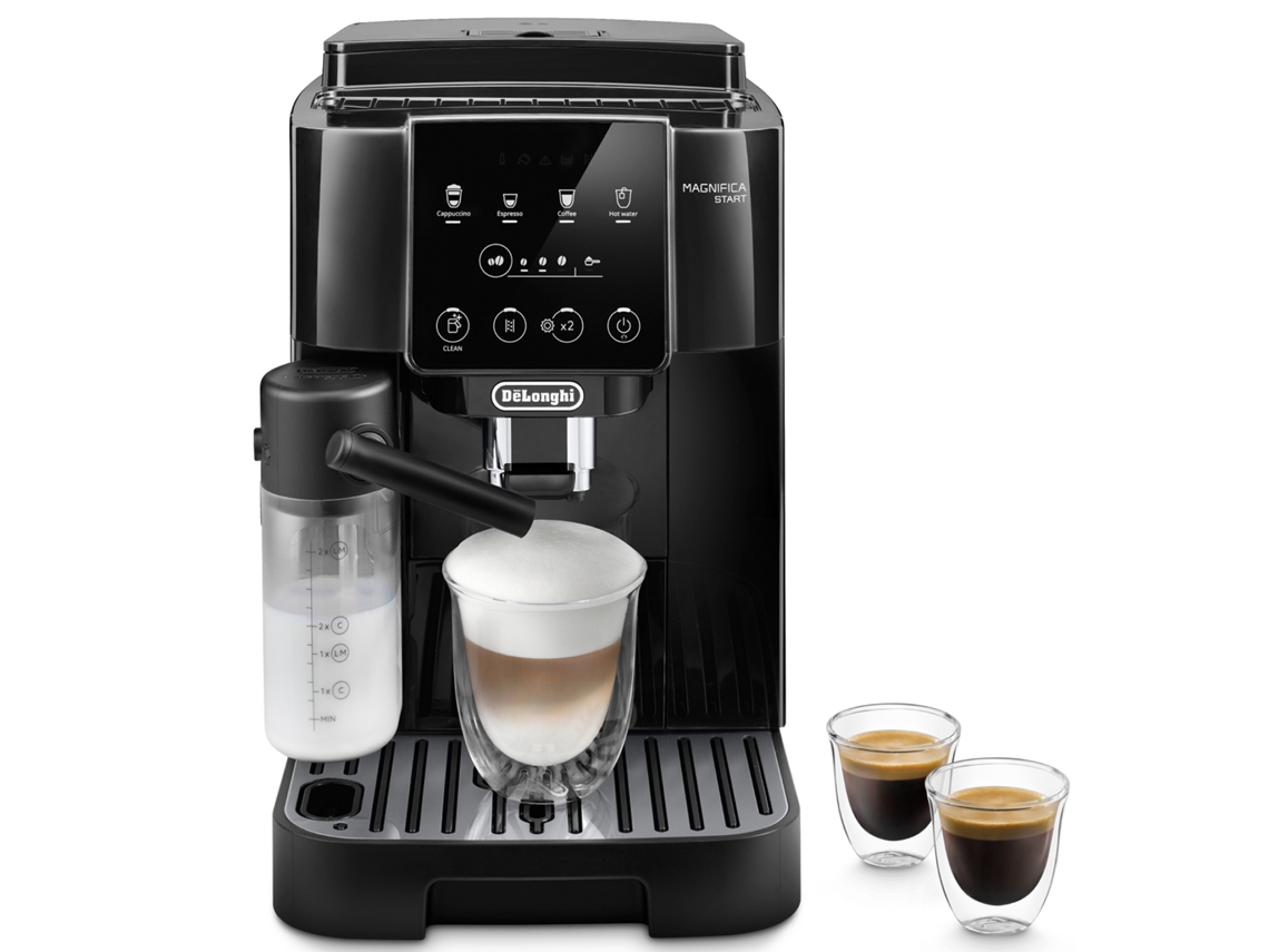 Cafetera Automática DELONGHI Magnifica Start Milk ECAM220.60.B (15 bares - 13 Niveles de Molienda)