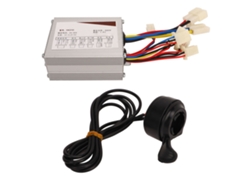 KIT de Controlador Mali para Bicicleta Elétrica 36V 500W com Acelerador de Polegar