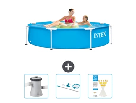 Piscina Tubular INTEX 28205NP-CB82 (1828 L - 244x51cm)