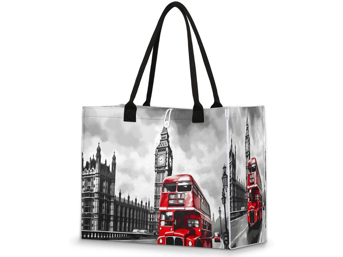 Bolso grande Tropicallife con estampado Tropicallife Long Landscape (42x17cm)