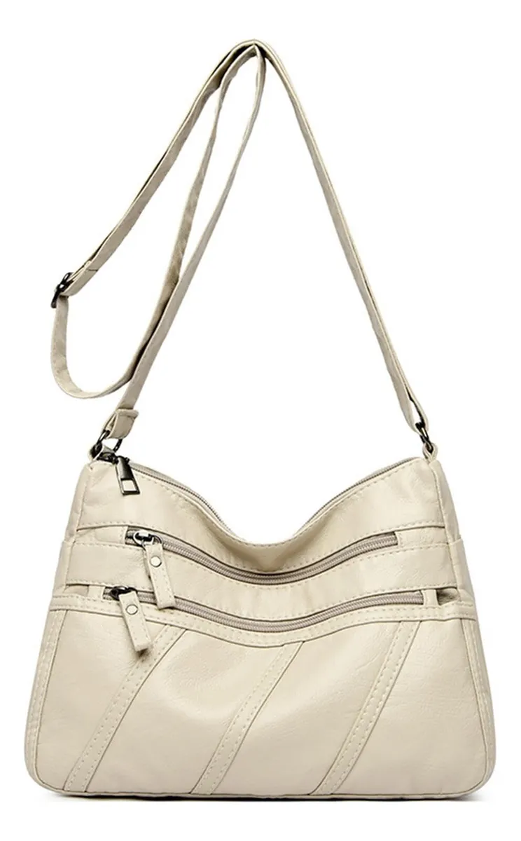 Bolso bandolera para mujer, de piel suave, vayotoy