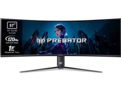Monitor Gaming ACER Predator Z57bmiiphuzx (57'' - Curvo - 1 ms - 120 Hz - DUHD - Negro)