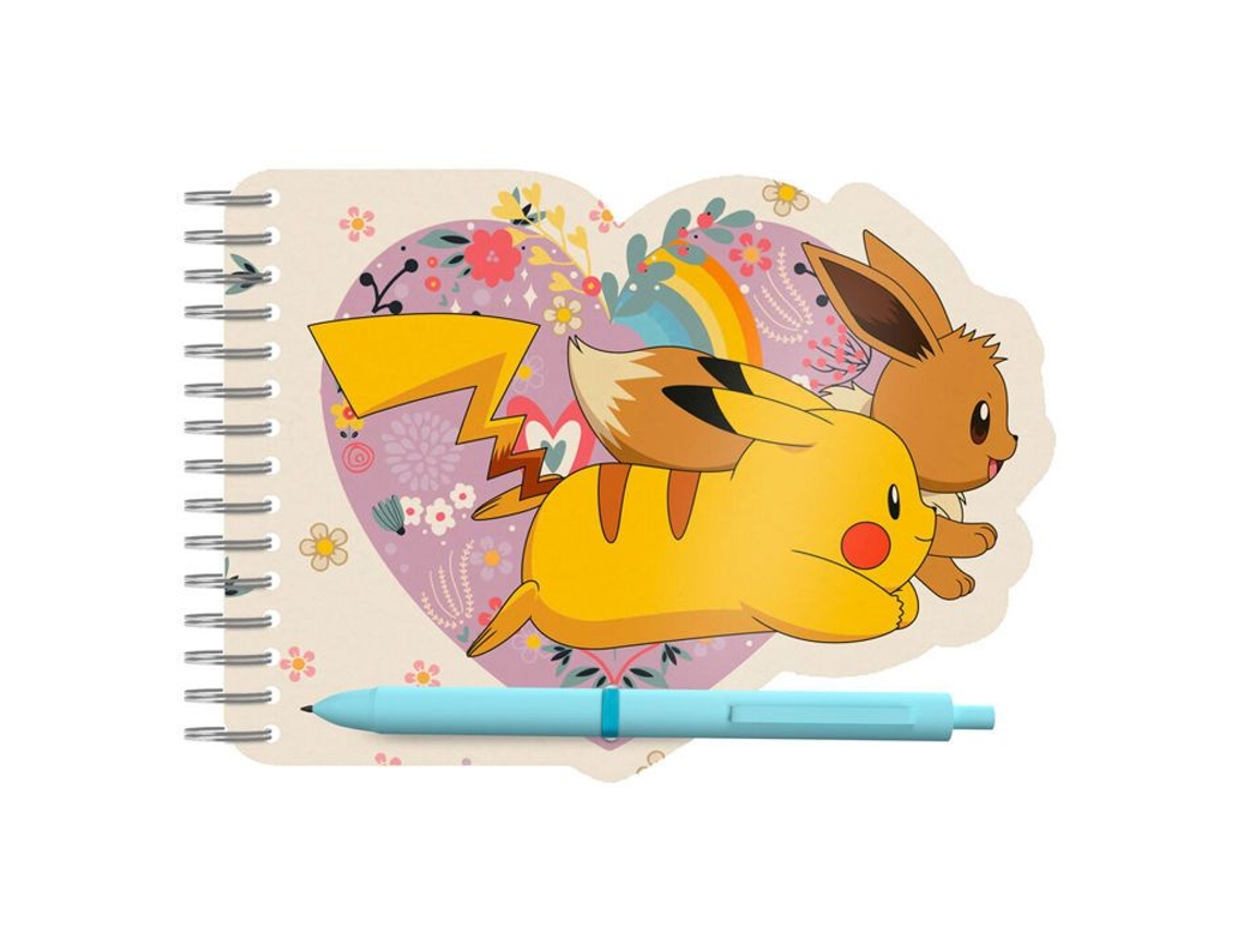 Set de cuaderno y bolígrafo Pokémon Flores 81912