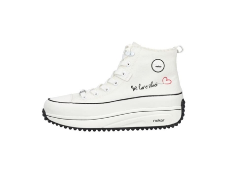 Zapatillas de Mujer RIEKER Outro Blanco (39)