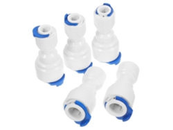 Adaptador rápido de 5 piezas para tubería de agua, conector. Slowmoose