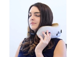 Shiatsu cervical Synerfit con opción de calor, modelo Jade en beige