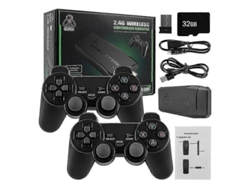 Consolas De Videojuegos Retro Clásicas M8 Consola 4k 64gb 10000 Juegos Classic Family Sticks 2.4g Controladores Inalámbricos Para Gba Ps1