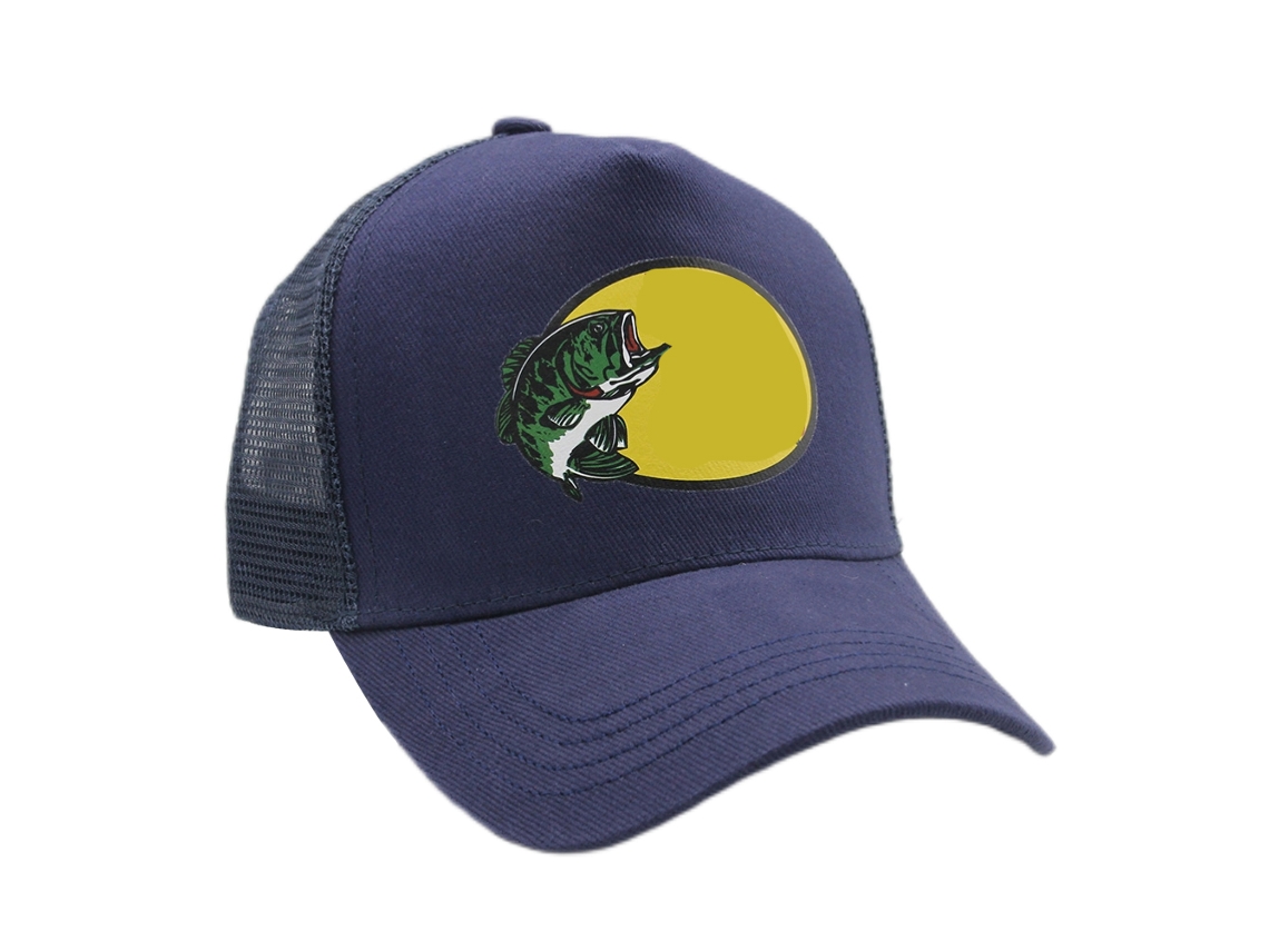 Gorra De Béisbol Con Malla Gorra Trucker Impresa Gorra Solar Transpirable Para Hombres Mujeres Deportes Al Aire Libre Pesca
