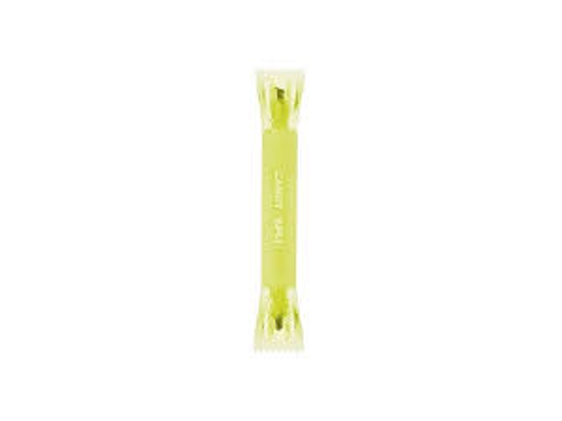 Marcador fluorescente ponta dupla amarelo candy apli (1 unidade)