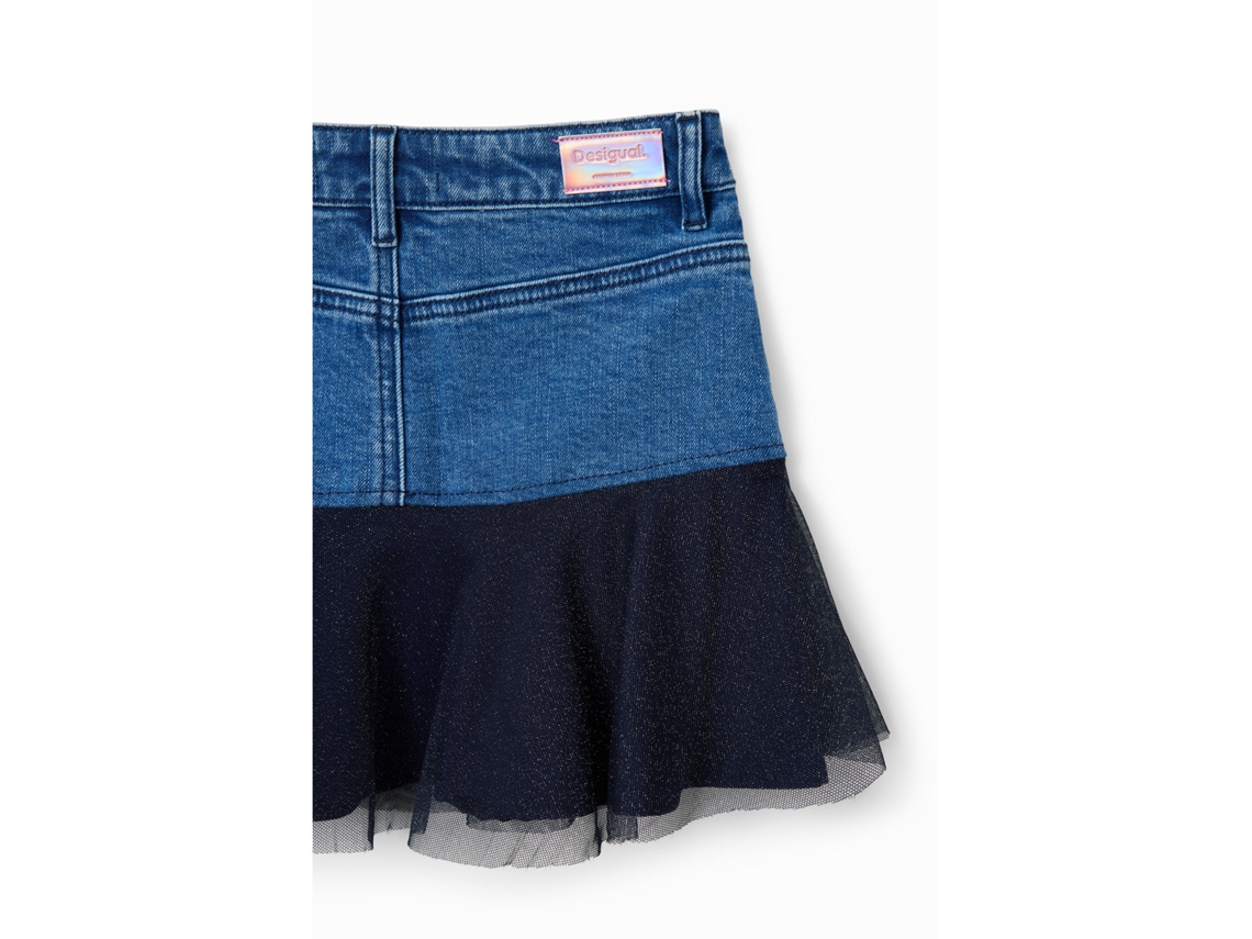 Falda desigual online niña