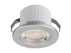 Mini Round LED Silver Silver 3W 6500K IP54 BRAYTRON