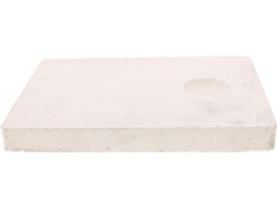 Bloque de soldadura Topbathy para joyería en cuarzo refractario, 14,7 x 11,1 cm