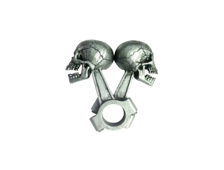 Pegatinas LETHAL THREAT 3d Skull