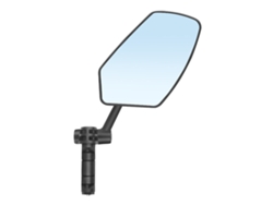 Espejo retrovisor lateral gran angular ajustable para manillar de bicicleta, modelo 2026, para mayor seguridad al andar en bicicleta.