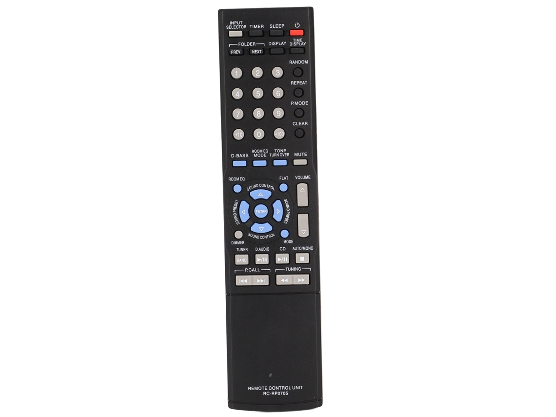 Mando A Distancia De Repuesto Para El Receptor Estéreo Compacto Hifi Kenwood R-k711.