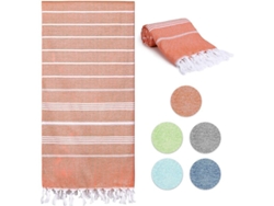 2026-35258-toalla De Playa Ant Arena Rápido Secado Grande Algodón Absorbente Multiusos Naranja