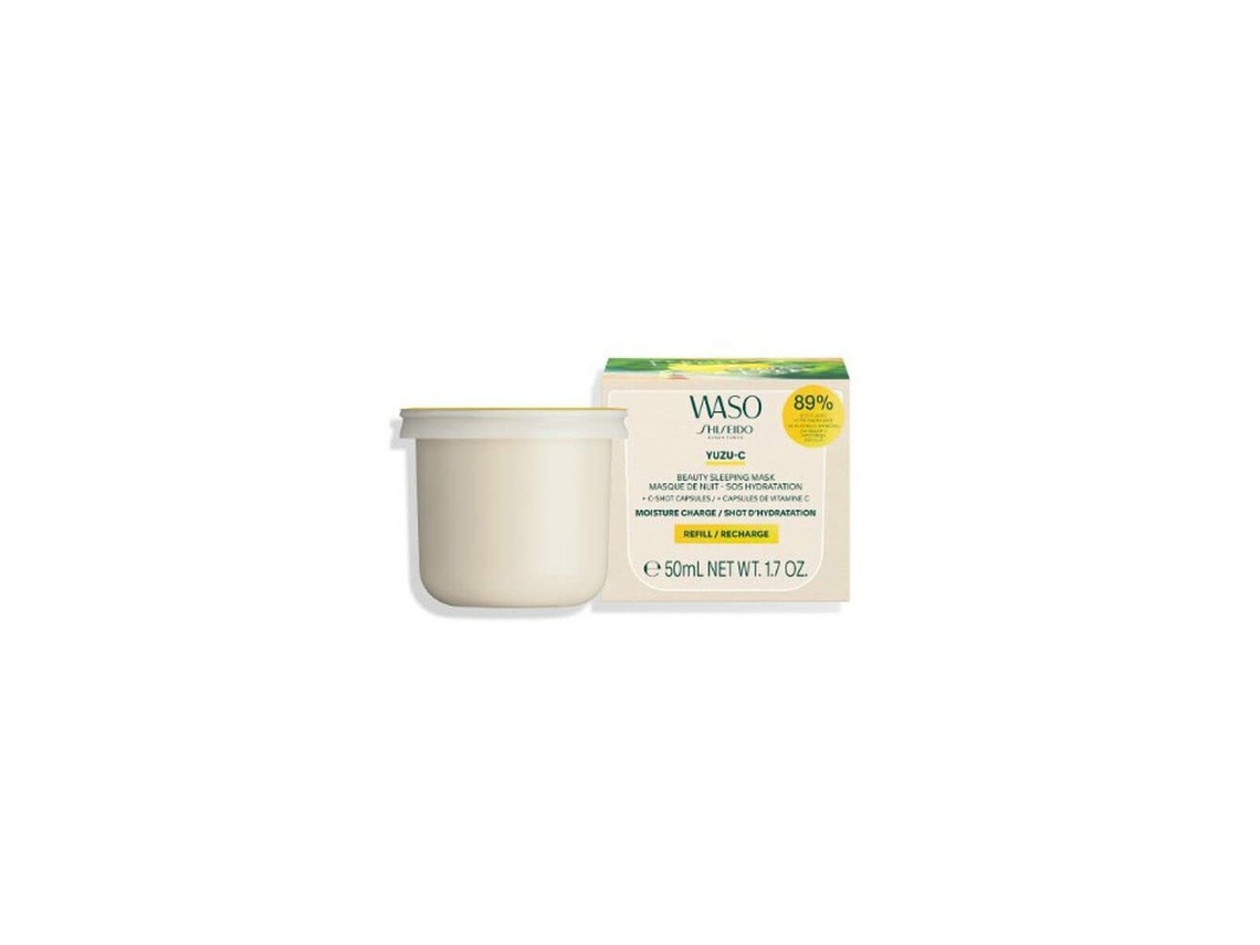 Mascarilla Hidratante de Noite Shiseido WASO YUZU-C Recarga (50 ml)