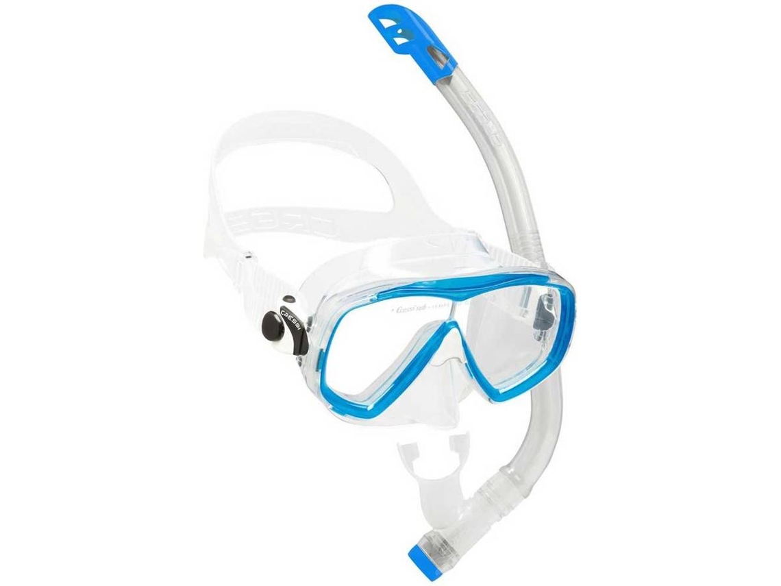 Conjunto De Máscara E Tubos Frontales de Buceo CRESSI Estrella Vip