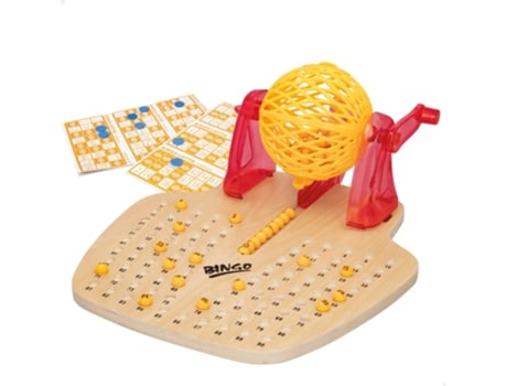 Juego de Mesa COLORBABY CB Games Bingo de Madera (Edad Mínima: 5 Años - Dificultad: Baja)