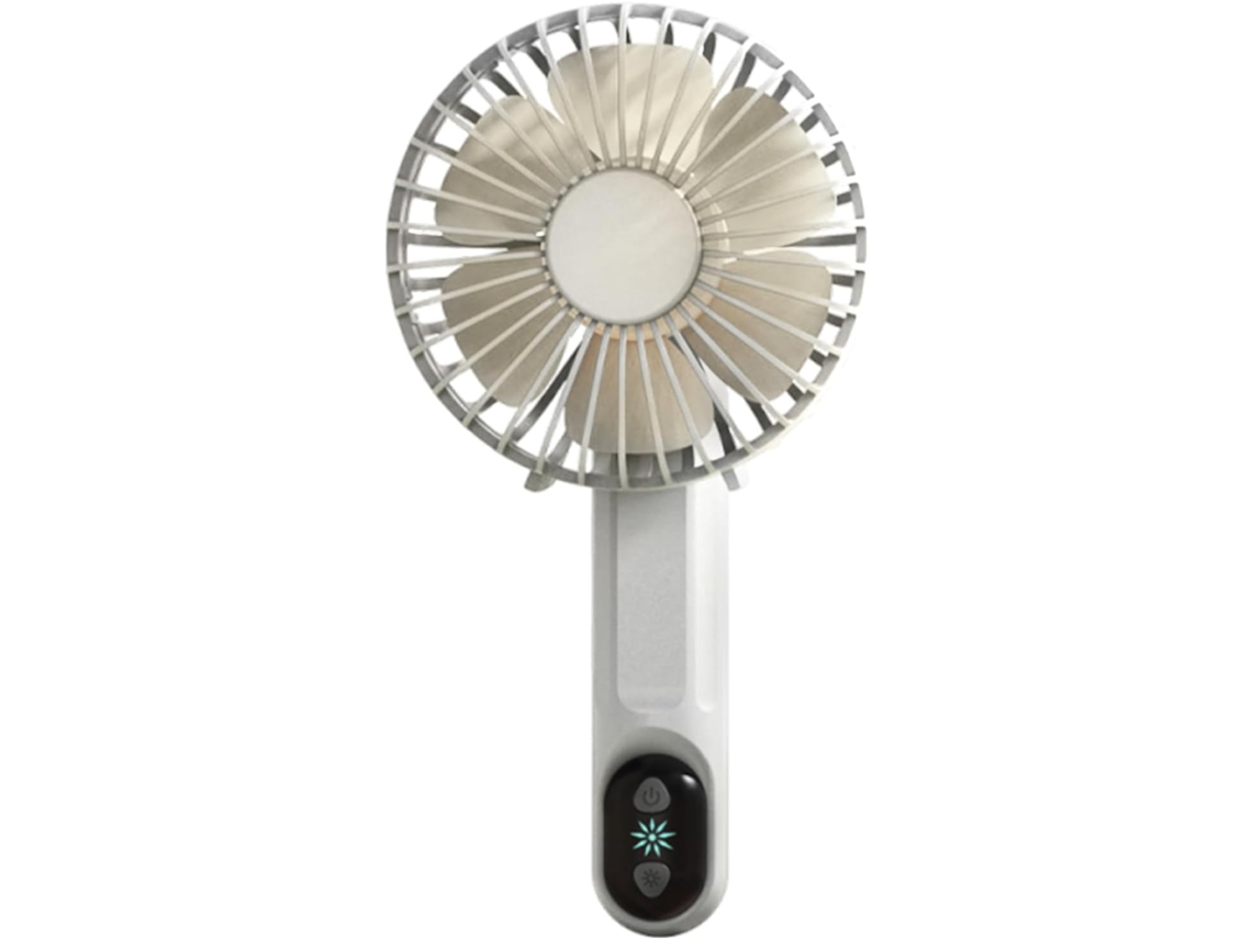 Ventilador portátil recargable, pequeño ventilador personal plegable, refrigeración portátil, accesorio de viaje para hombres de Jortmrd