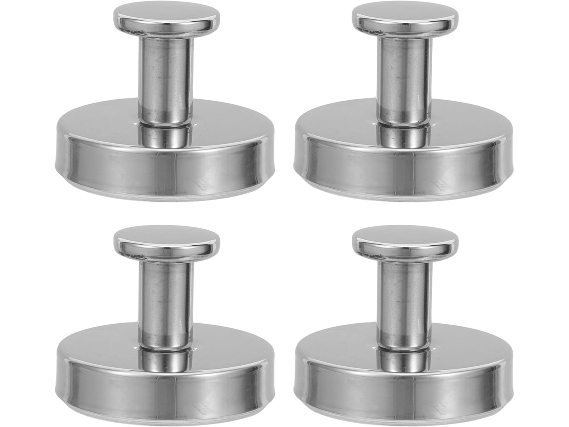 Juego De 4 Ganchos De Acero Para Baño.