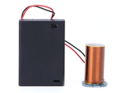 2026as-kit Diy Tesla Coil Mini Batería Encendido Remoto Sin Arco Electrónico Terminado