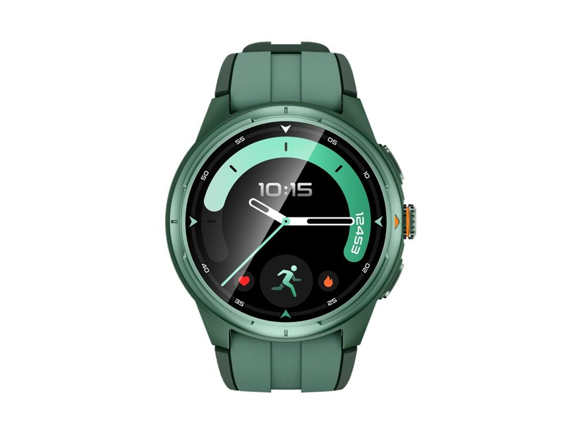 (verde) Reloj Inteligente Deportivo Ligero Con Pantalla Amoled De 1,43 Pulgadas Y Monitorización De Frecuencia Cardíaca