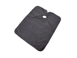 Manta Para Corte De Pelo Negro Impermeable Transpirable Ajustable Para Peluquerías Y Salones De Belleza