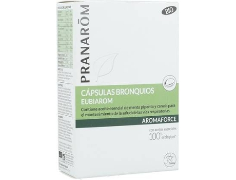 Aceite Essencial PRANAROM Bio Bronchi Capsules (30 cápsulas)