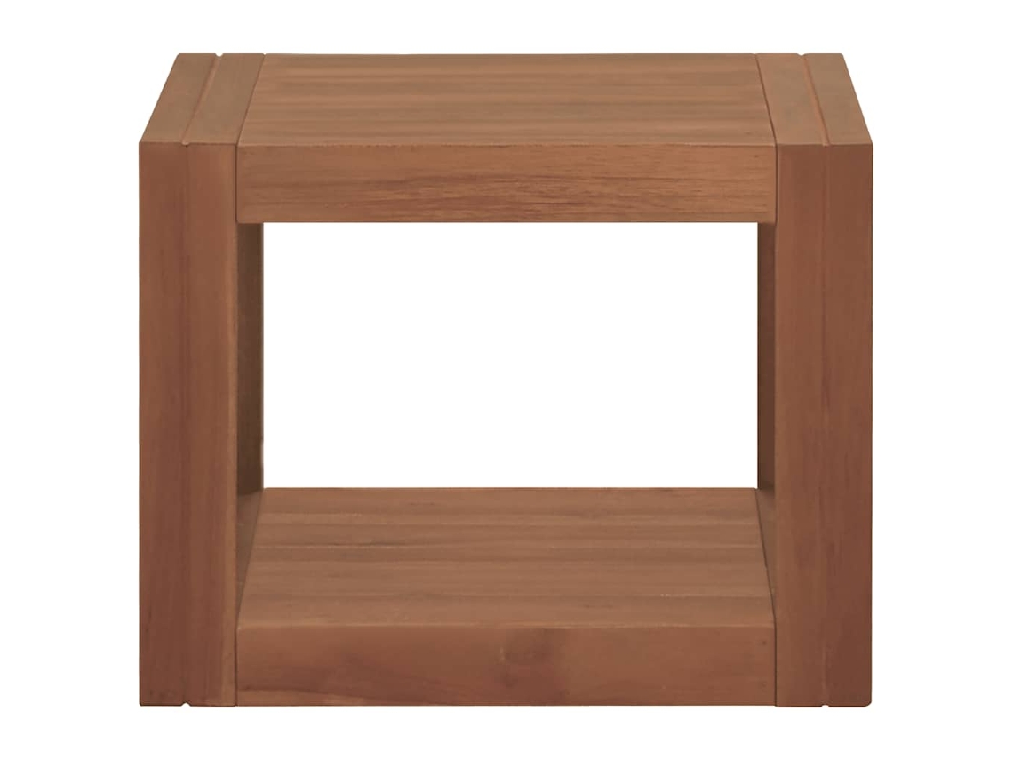 Maison Exclusive - Armario De Baño De Pared Madera Maciza De Teca 45x45x35 Cm