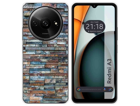 Funda para Xiaomi Redmi A3 05 TUMUNDOSMARTPHONE Silicona Multicolor