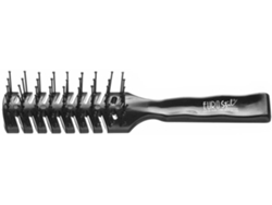 Cepillo para el Pelo EUROSTIL 2 Cerdas Da Cepillo Ball Esqueleto Negro Negro Grande