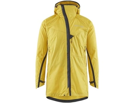 Abrigo para Hombre KLÄTTERMUSEN Ansur Parka Amarillo para Esquí (S)