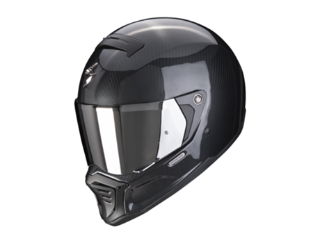 Casco de Moto SCORPION integral Exo-HX1 Carbon SE (Negro - L)