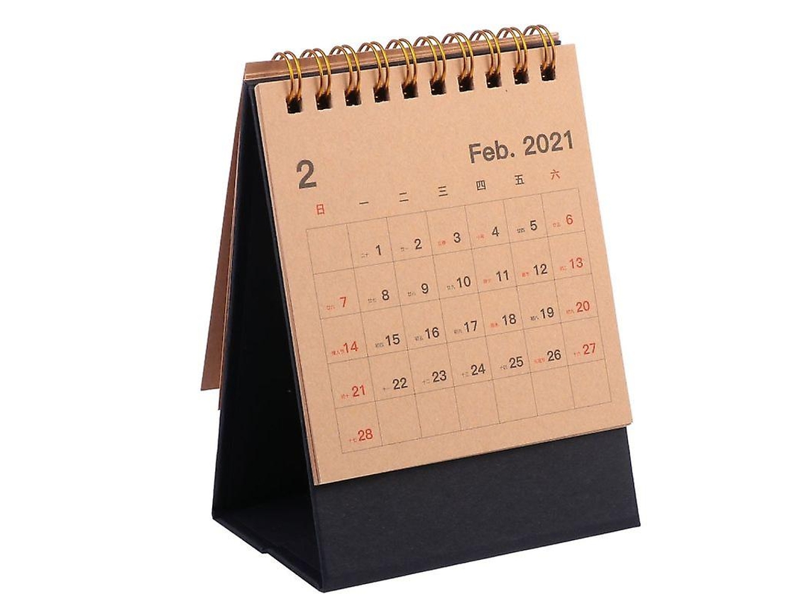 1 calendario de escritorio de pie. ALLINLESS