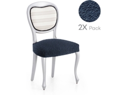 Pack de 2 Fundas Elásticas para Base de Silla MILICA Spongy Azul (50x50 cm)