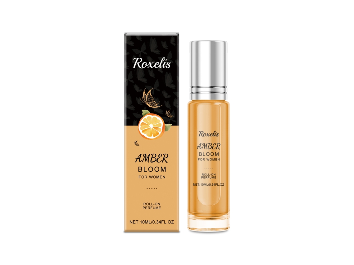 Perfume con aroma a naranja