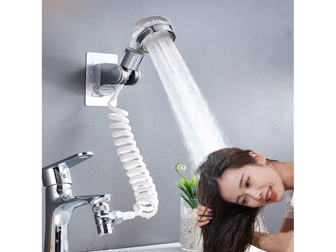 3 Cabezales De Ducha De Mano Hairspring Que Ahorran Agua Para El Baño.