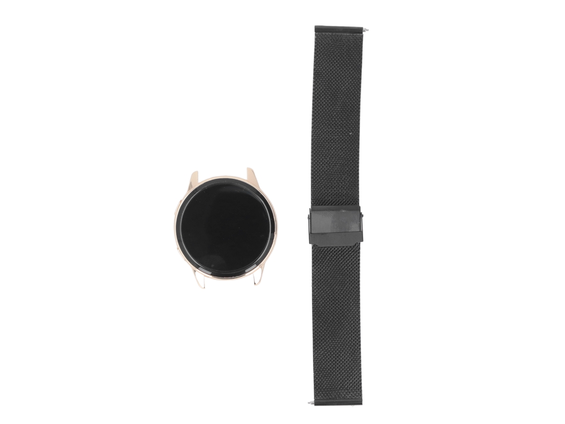 Reloj Inteligente Deportivo Pantalla Redonda Ip67 Impermeable Modos Deportivos Llamadas Inalámbricas Negro