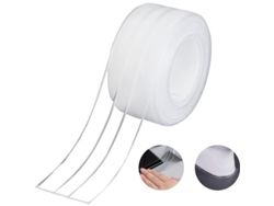 2026-tira De Sellado Impermeable De Silicona Blanco, Adhesivo Autoadhesivo Para Baño Cocina, 38mm X 3.2m Transparente