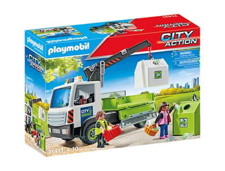 Set de figuritas de juguete PLAYMOBIL Container