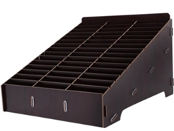 Soporte de madera para teléfono móvil, ideal para guardar objetos en el aula. SFUSHOS