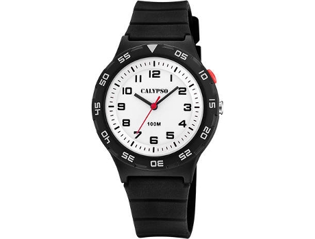 Reloj CALYPSO Infantil (Goma - Negro)