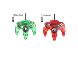 Paquete De 2 Mandos Clásicos Con Cable Para N64, Juegos Retro De 64 Bits, Joystick De Repuesto