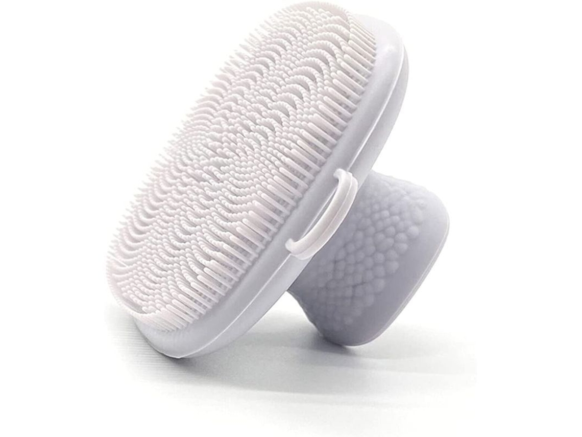 Cepillo De Limpieza Facial De Silicona Resistente Al Agua Para El Cuidado De La Piel (blanco)