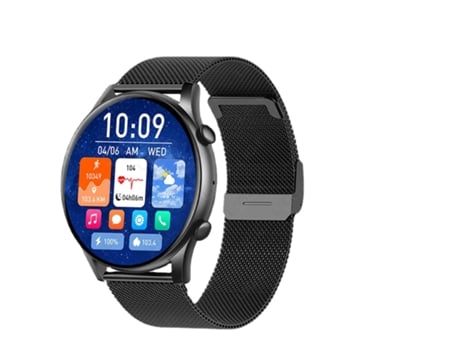 Reloj inteligente con pantalla de 1,43 pulgadas para mujer, reloj inteligente resistente al agua con respuesta a llamadas para hombre, Monitor de s...